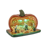 Gourd Gathering Ghouls – Lighted Halloween Village Building