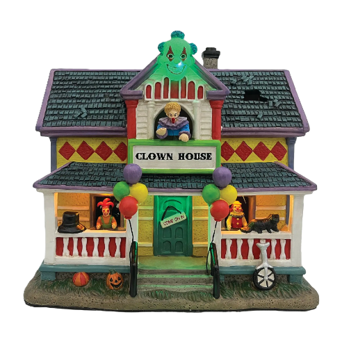 LED Clown Porcelain  House