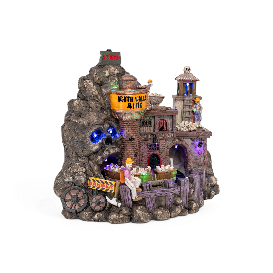 Death Valley Mine – Animated Halloween Village Building