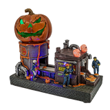 Animated Pumpkin Pie Factory – Halloween Village Building