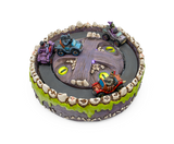 Monster Truck Jam – Lighted Animated Halloween Village Piece
