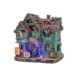 Flesh Eater’s Refuge – Lighted Musical Halloween Village Building
