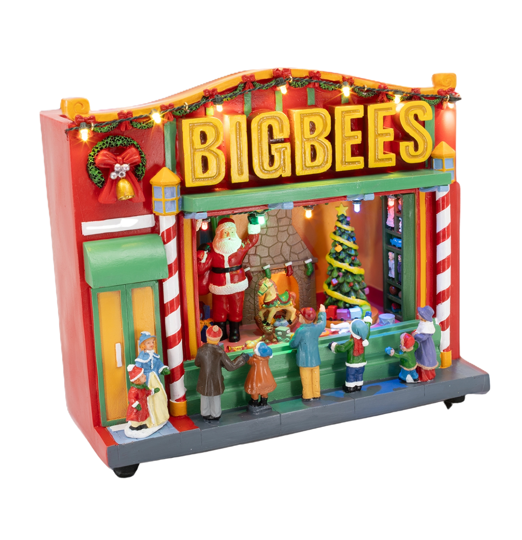 BigBees Retro Department Store – Christmas Village Building