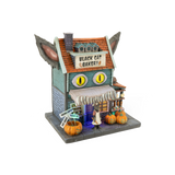 Black Cat Bakery – Lighted Halloween Village Building