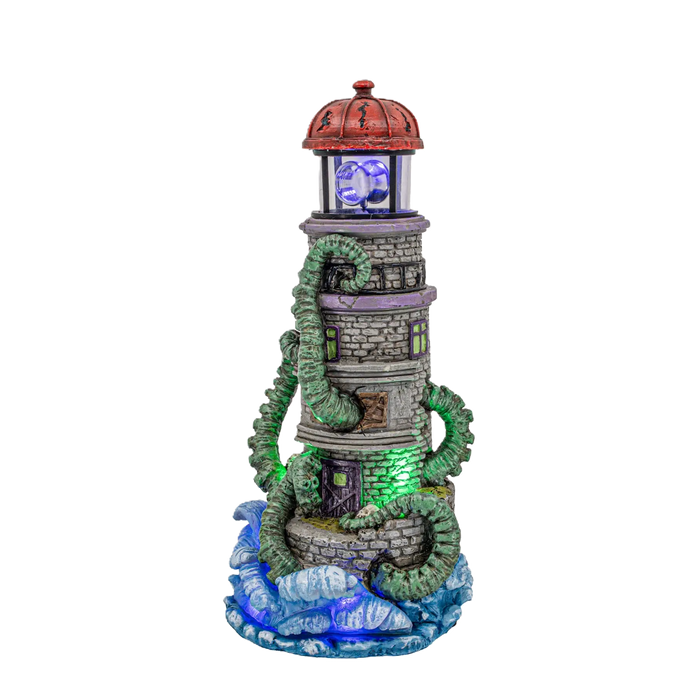 Lighthouse Attack – Animated Halloween Village Lighthouse