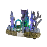 Cemetery Yard – Lighted Halloween Village Accessory