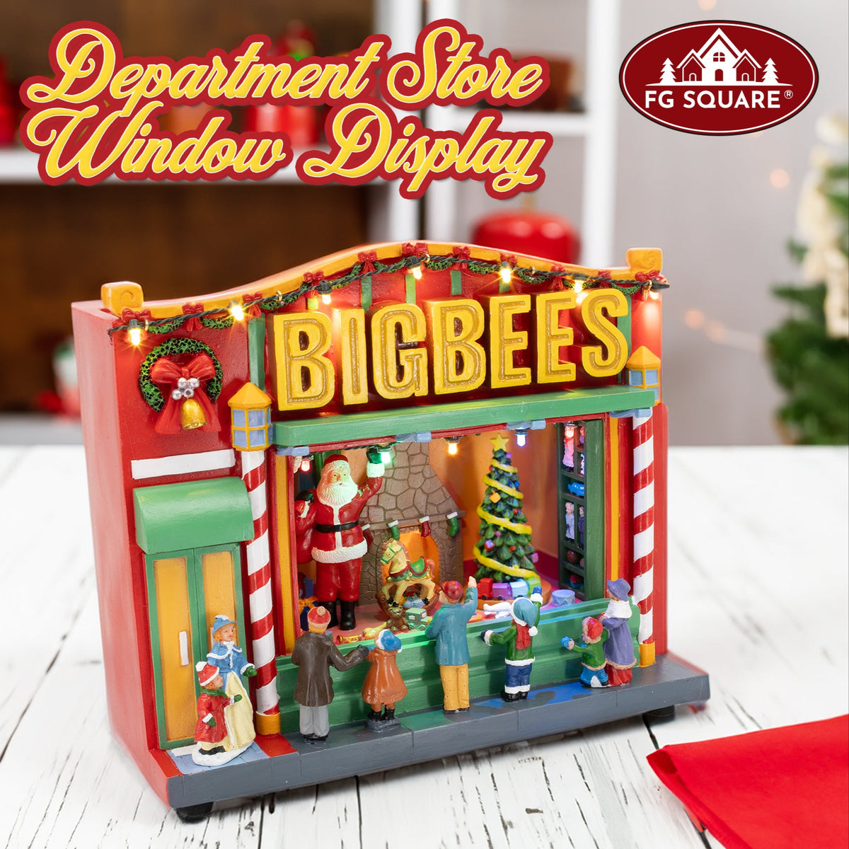 BigBees Retro Department Store – Christmas Village Building