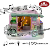 Pet Grooming Trailer Christmas Village