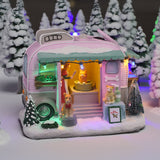 Pet Grooming Trailer Christmas Village