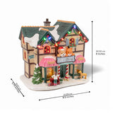 Holiday Pet Store – Lighted Christmas Village Building