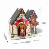 Santa’s Workshop – Lighted Christmas Village Building