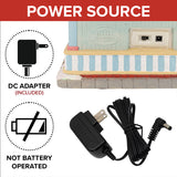 Snowy’s Ice Cream Parlor – Lighted Christmas Village Building