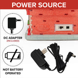 Vintage Fire Department – Lighted Christmas Village Firehouse