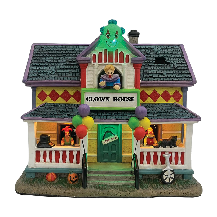 LED Clown Porcelain  House