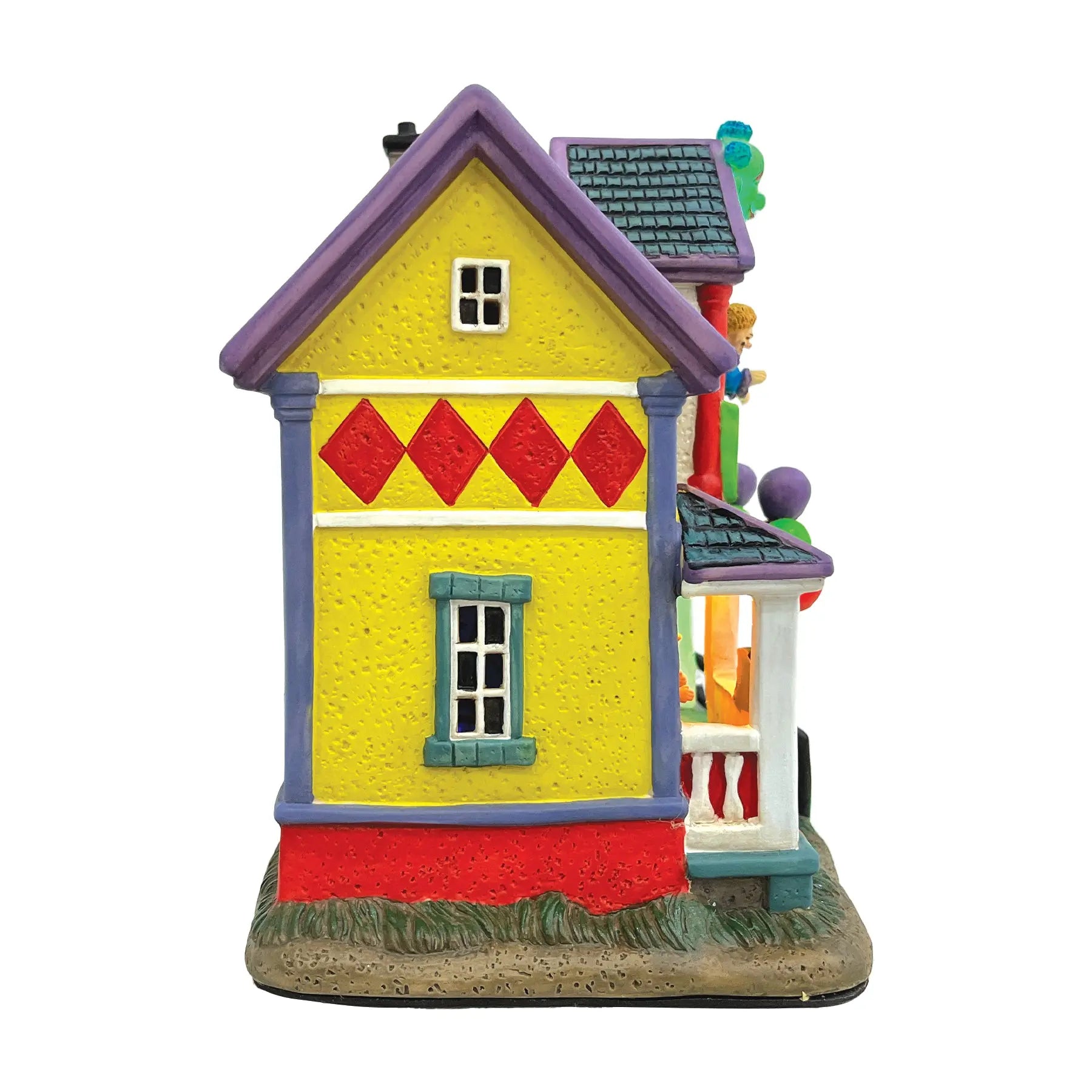 LED Clown Porcelain  House fgsquarevillage