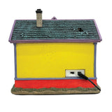 LED Clown Porcelain  House fgsquarevillage