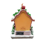 Holiday Cuckoo Clock with Animated Santa Christmas Village