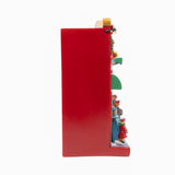 BigBees Retro Department Store with Window Display Animated Christmas Village Decoration