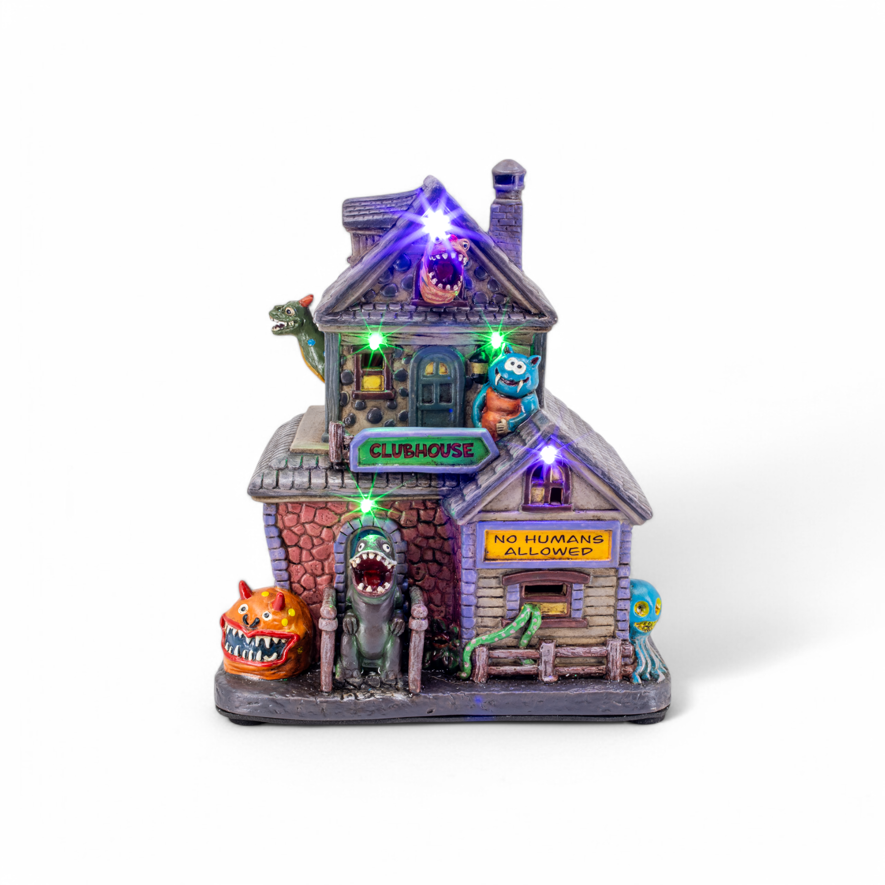Monster Clubhouse Halloween Village – Animated Lighted Building Monster Clubhouse Halloween Village – Animated Lighted Building