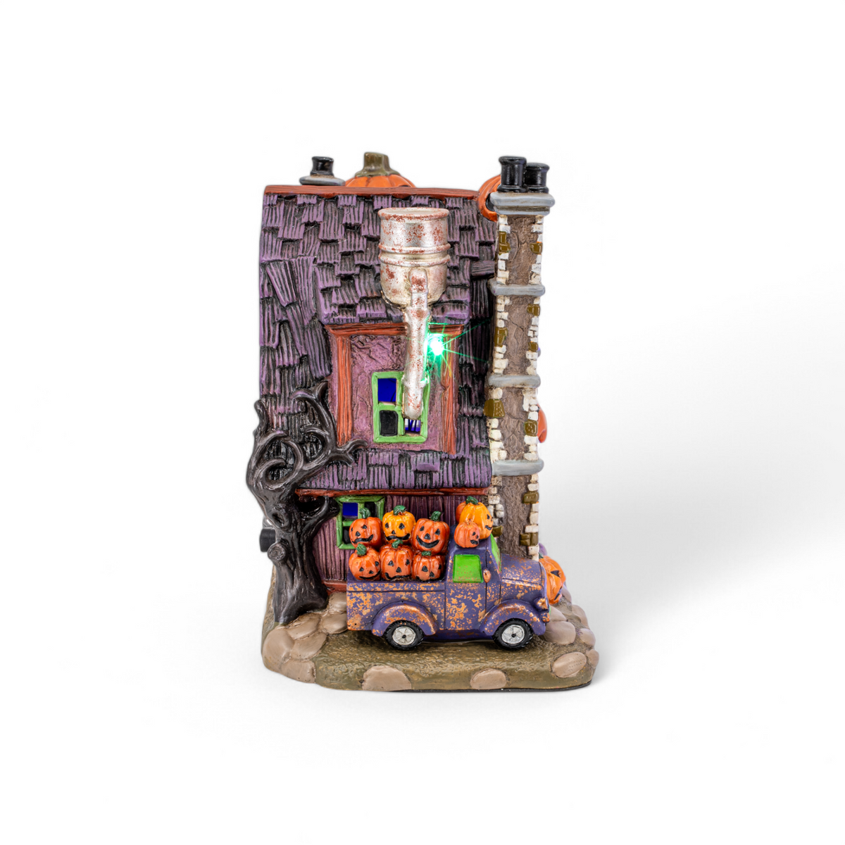 Pumpkin Ale Distillery – Lighted Halloween Village Building