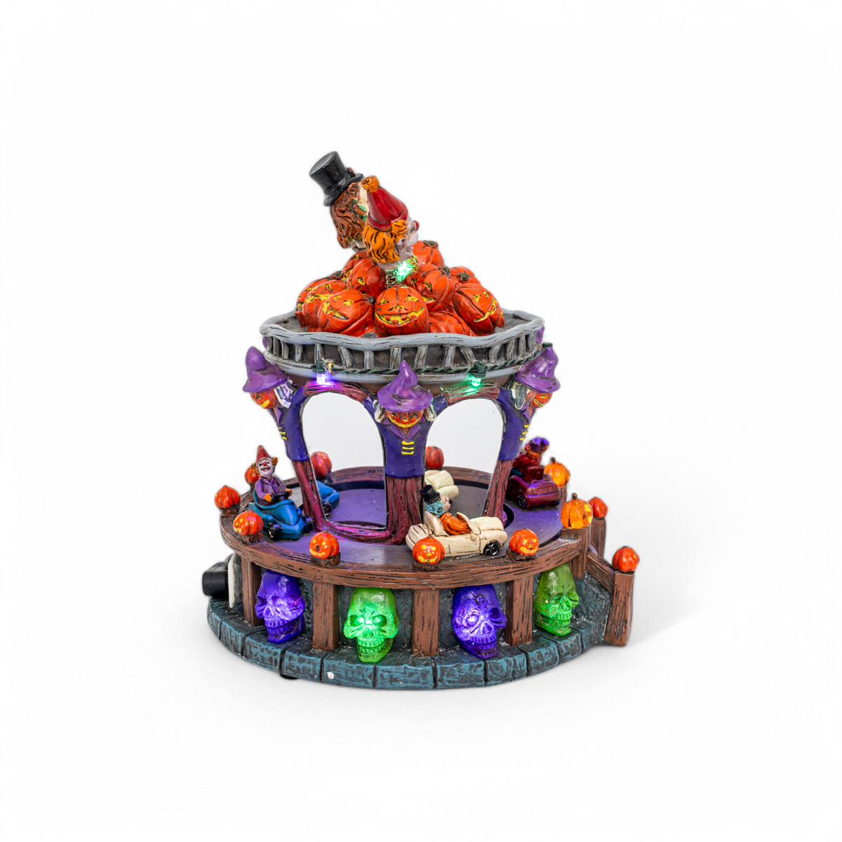 Clown Car Corral – Animated Halloween Village Building