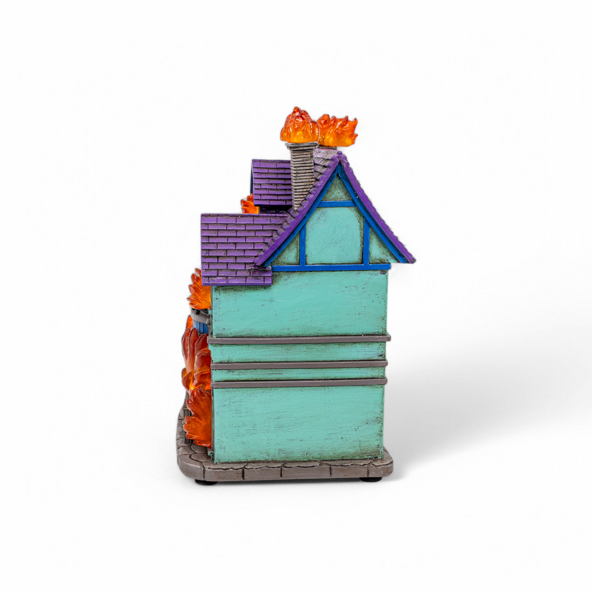 Fire Demon Frenzy – Animated Halloween Village Building