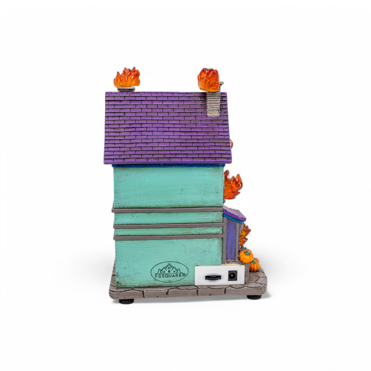 Fire Demon Frenzy – Animated Halloween Village Building