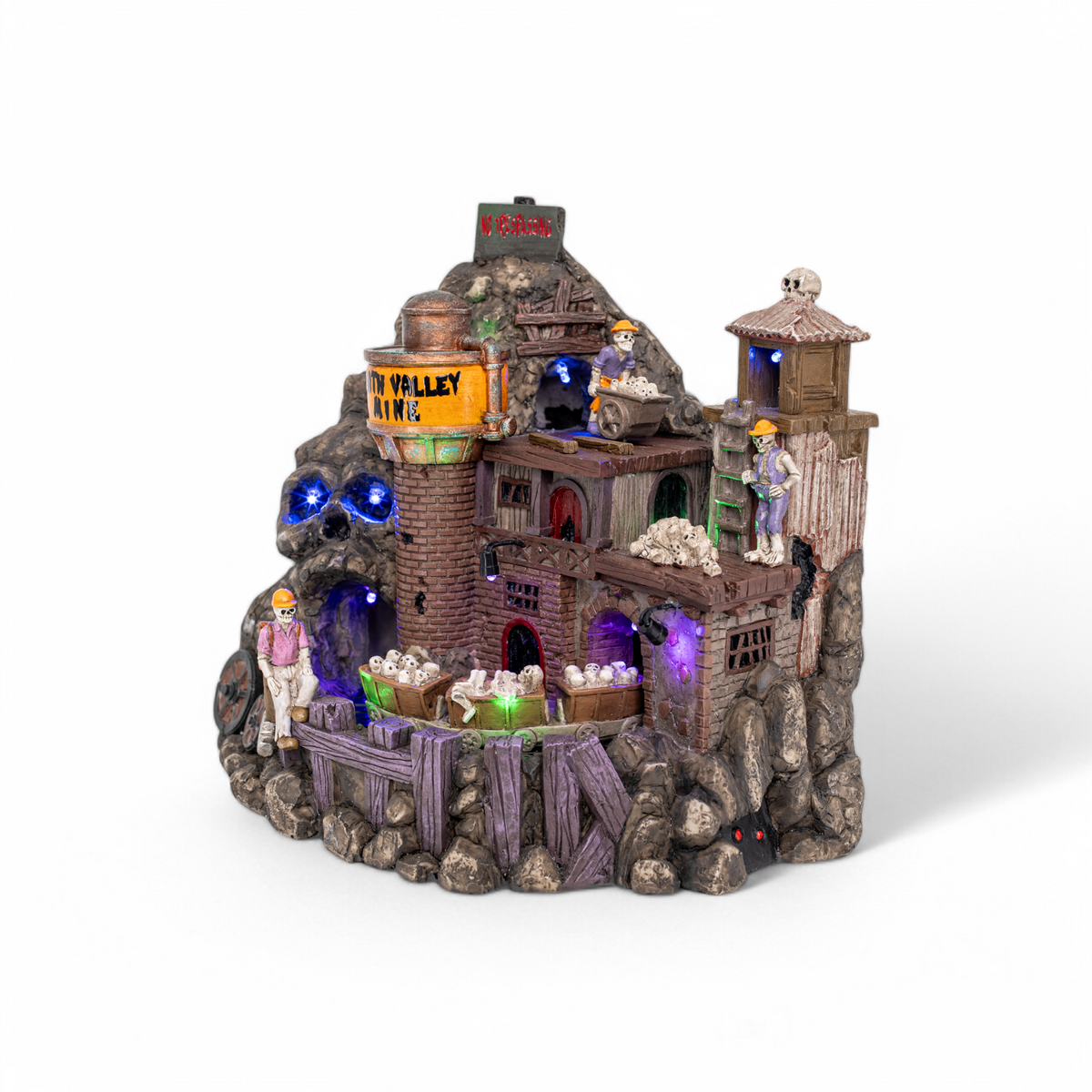 Death Valley Mine – Animated Halloween Village Building