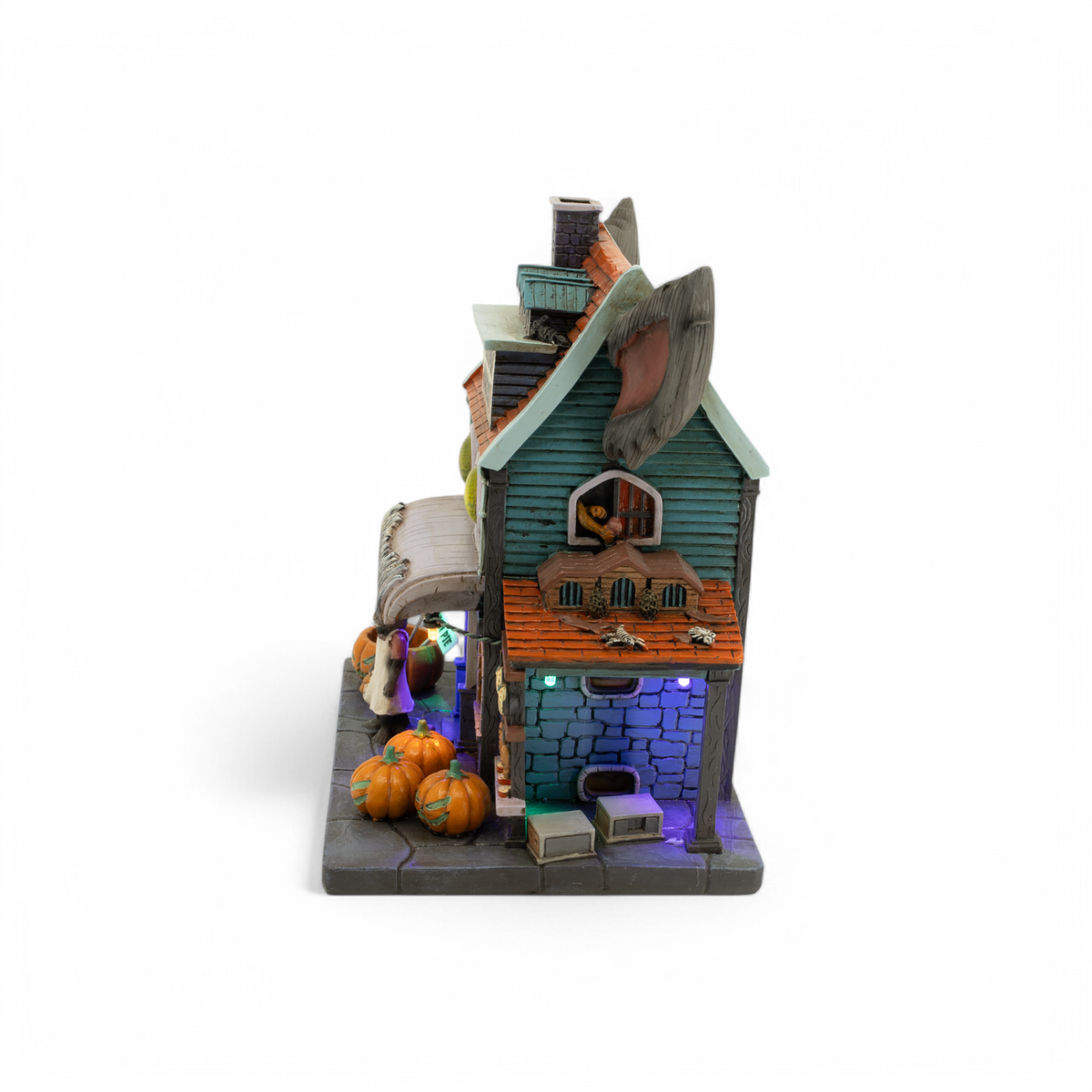 Black Cat Bakery – Lighted Halloween Village Building