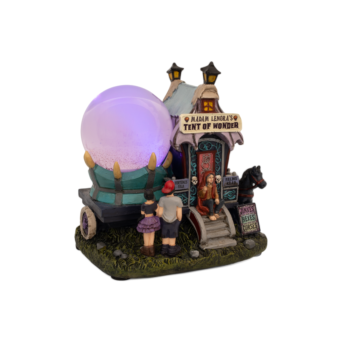Madam Lenora’s Tent of Wonder – Animated Halloween Village Building