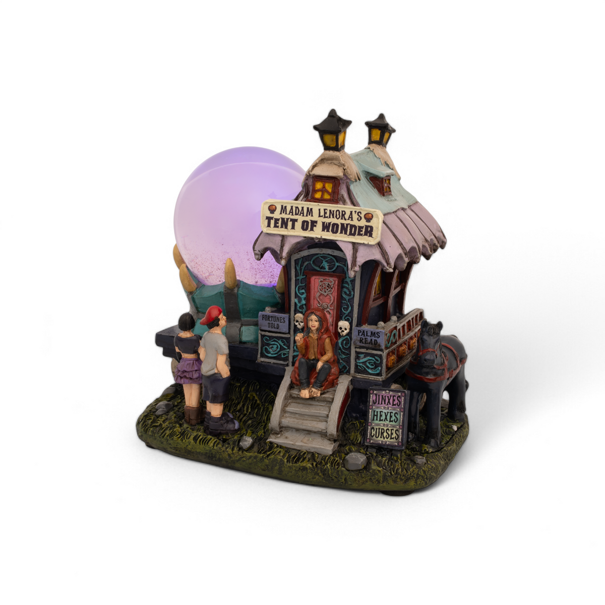 Madam Lenora’s Tent of Wonder – Animated Halloween Village Building