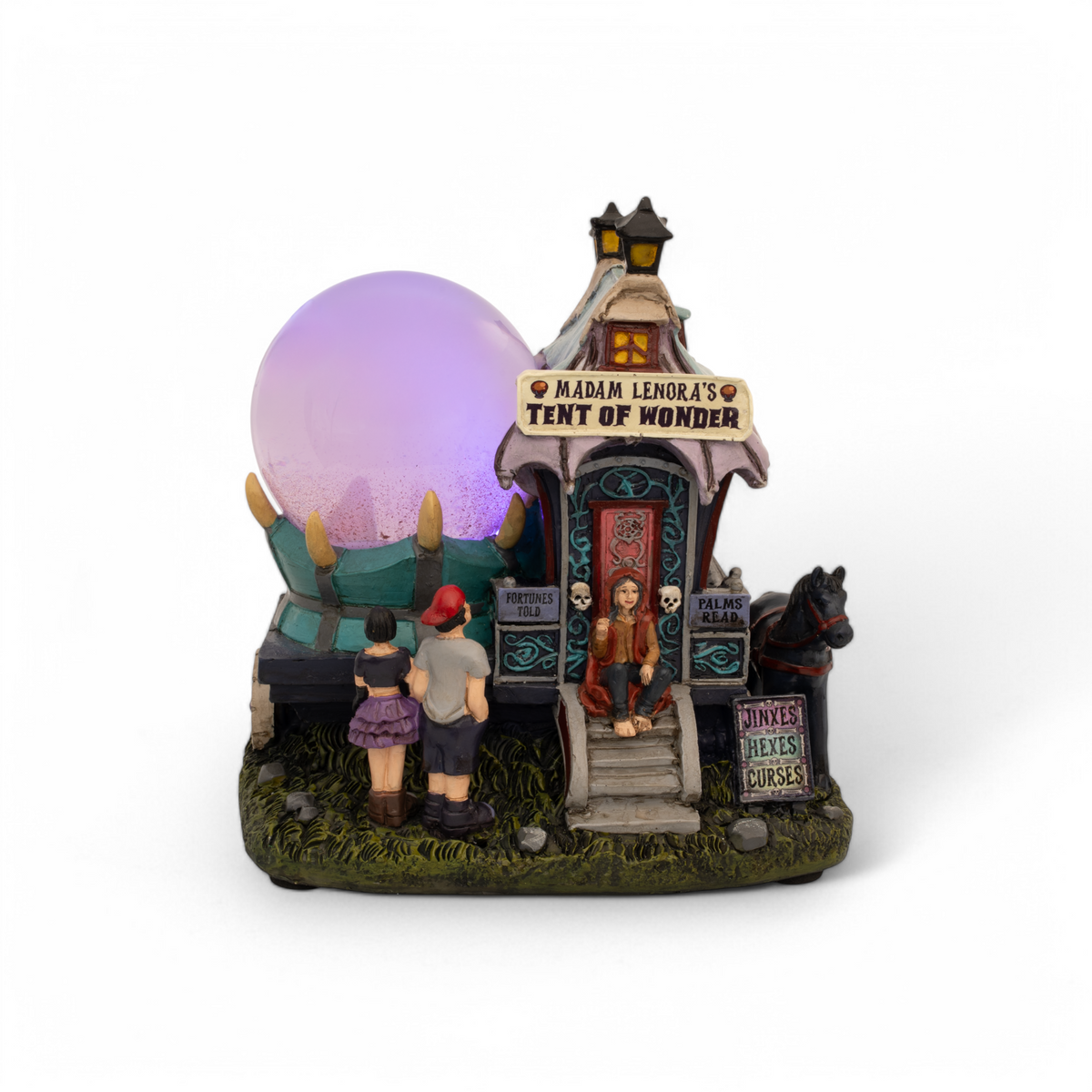 Madam Lenora’s Tent of Wonder – Animated Halloween Village Building