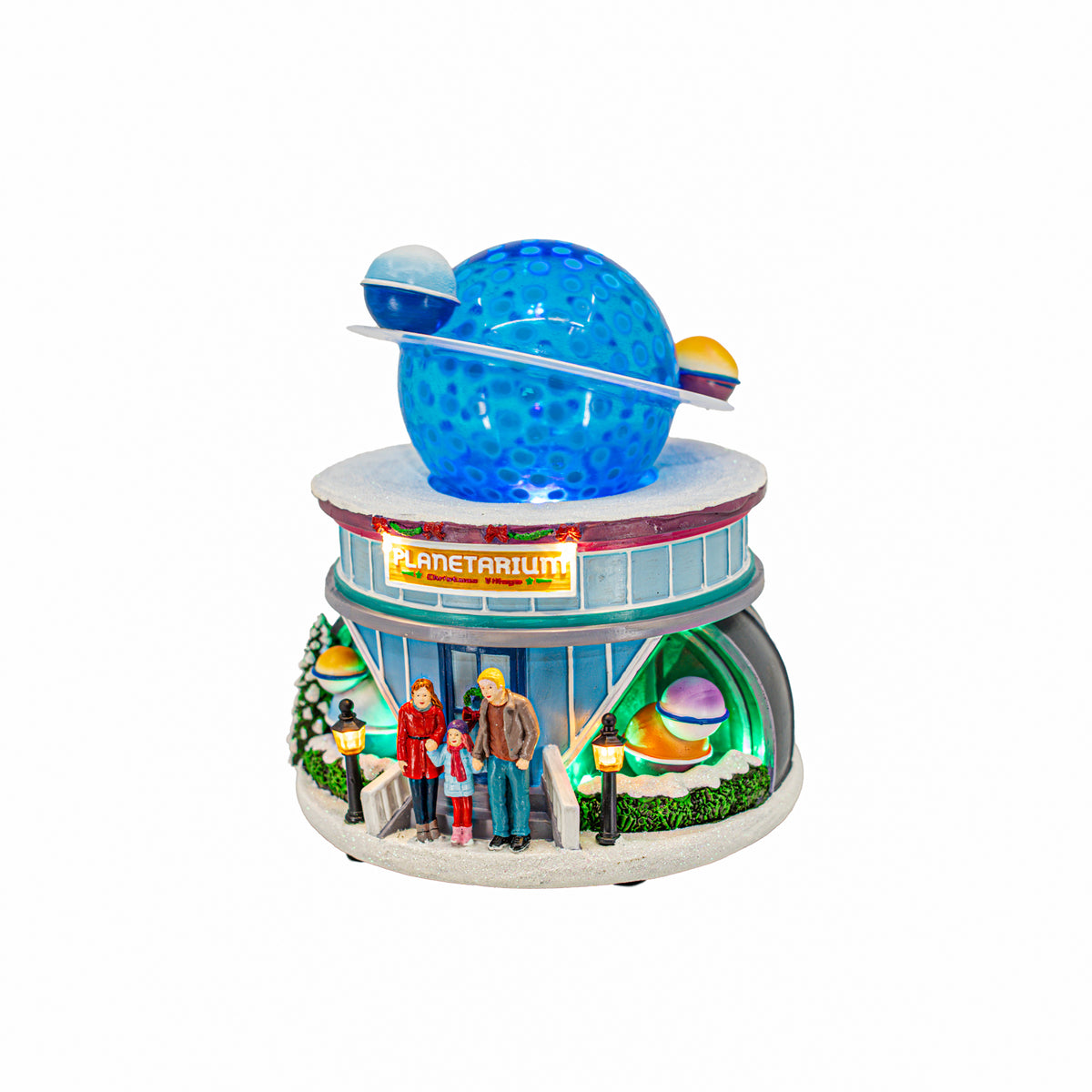 Planetarium Building – Animated Musical Christmas Village