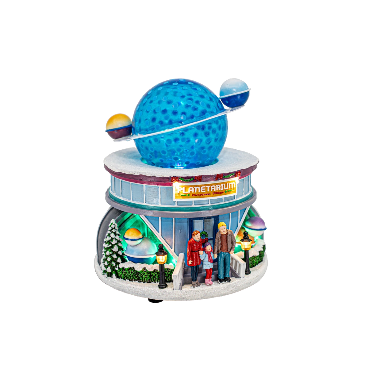 Planetarium Building – Animated Musical Christmas Village