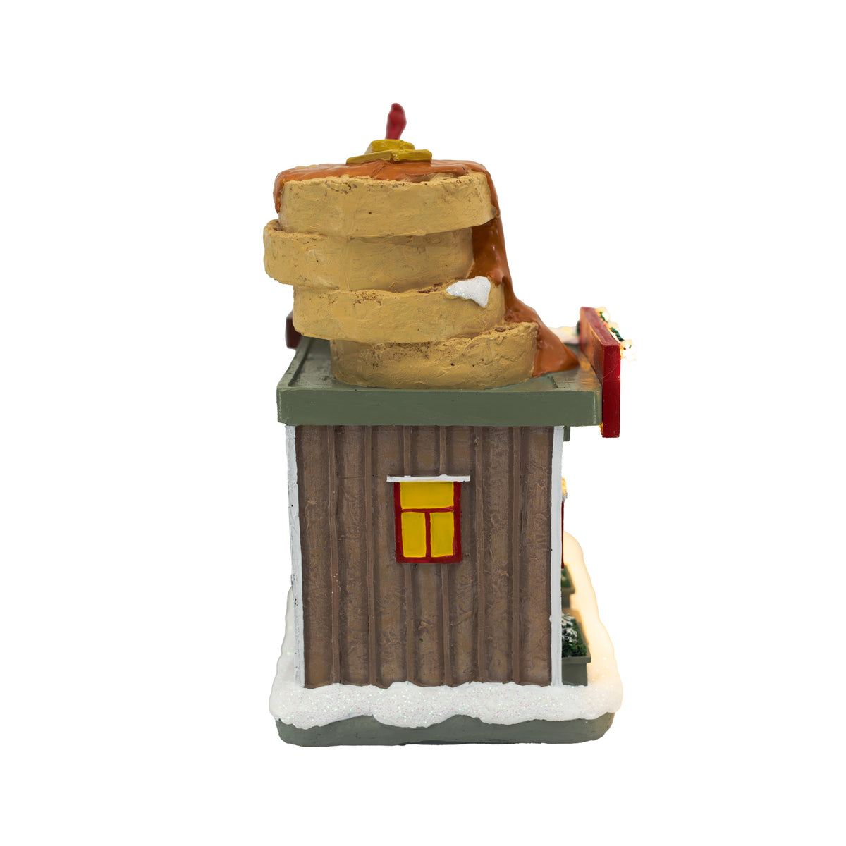 Chicken and Waffles Restaurant – Animated Musical Christmas Village Building