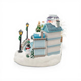 City Park Skating – Lighted Animated Christmas Village Piece