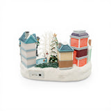 City Park Skating – Lighted Animated Christmas Village Piece