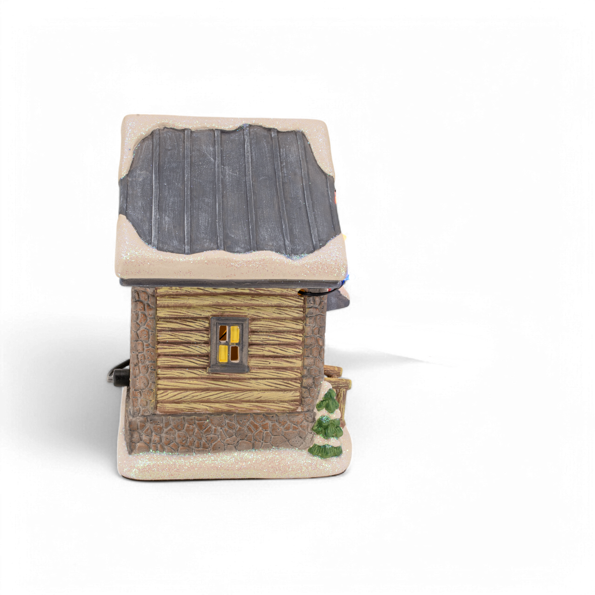 Black Bear Lodge – Lighted Christmas Village Building