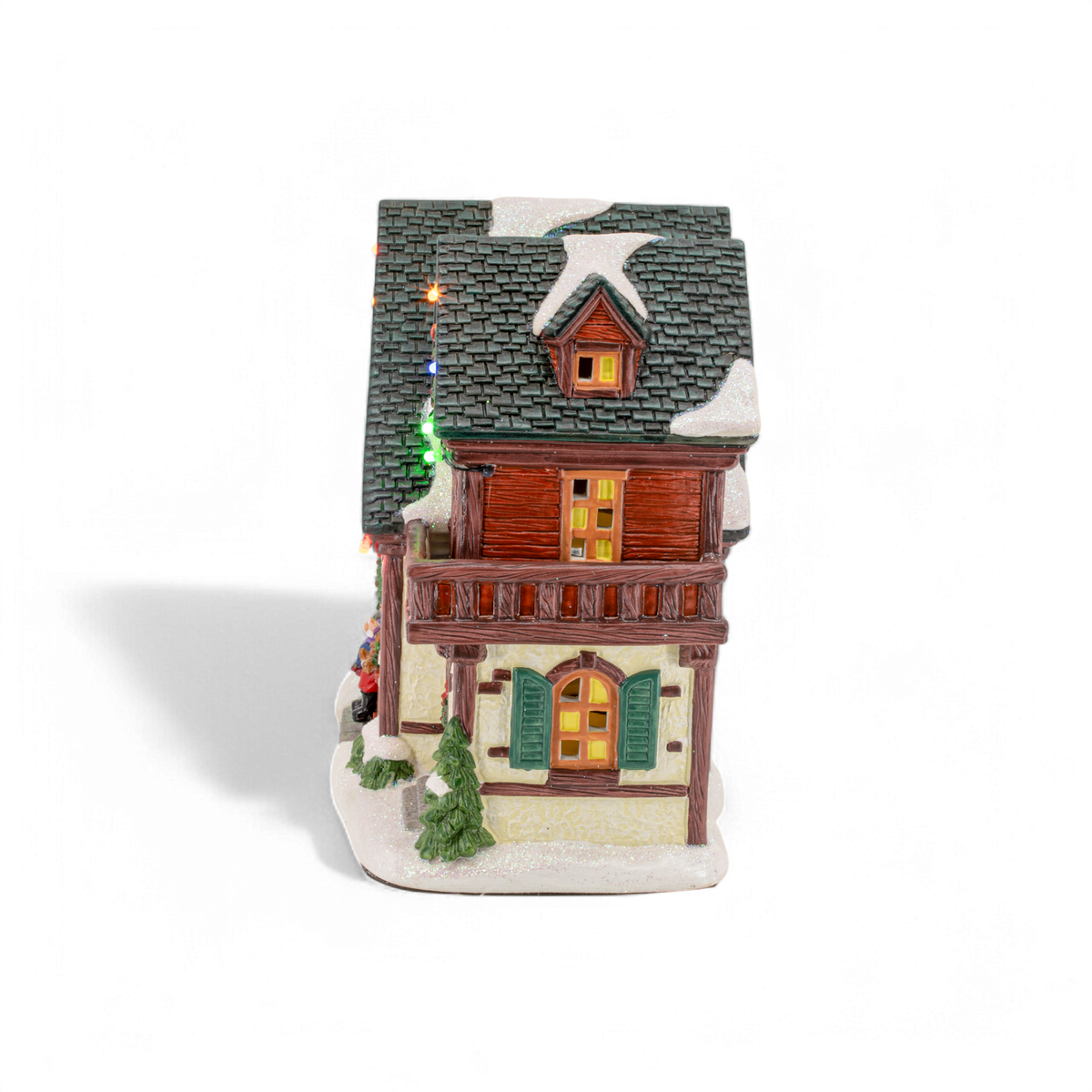 Santa’s Workshop – Lighted Christmas Village Building