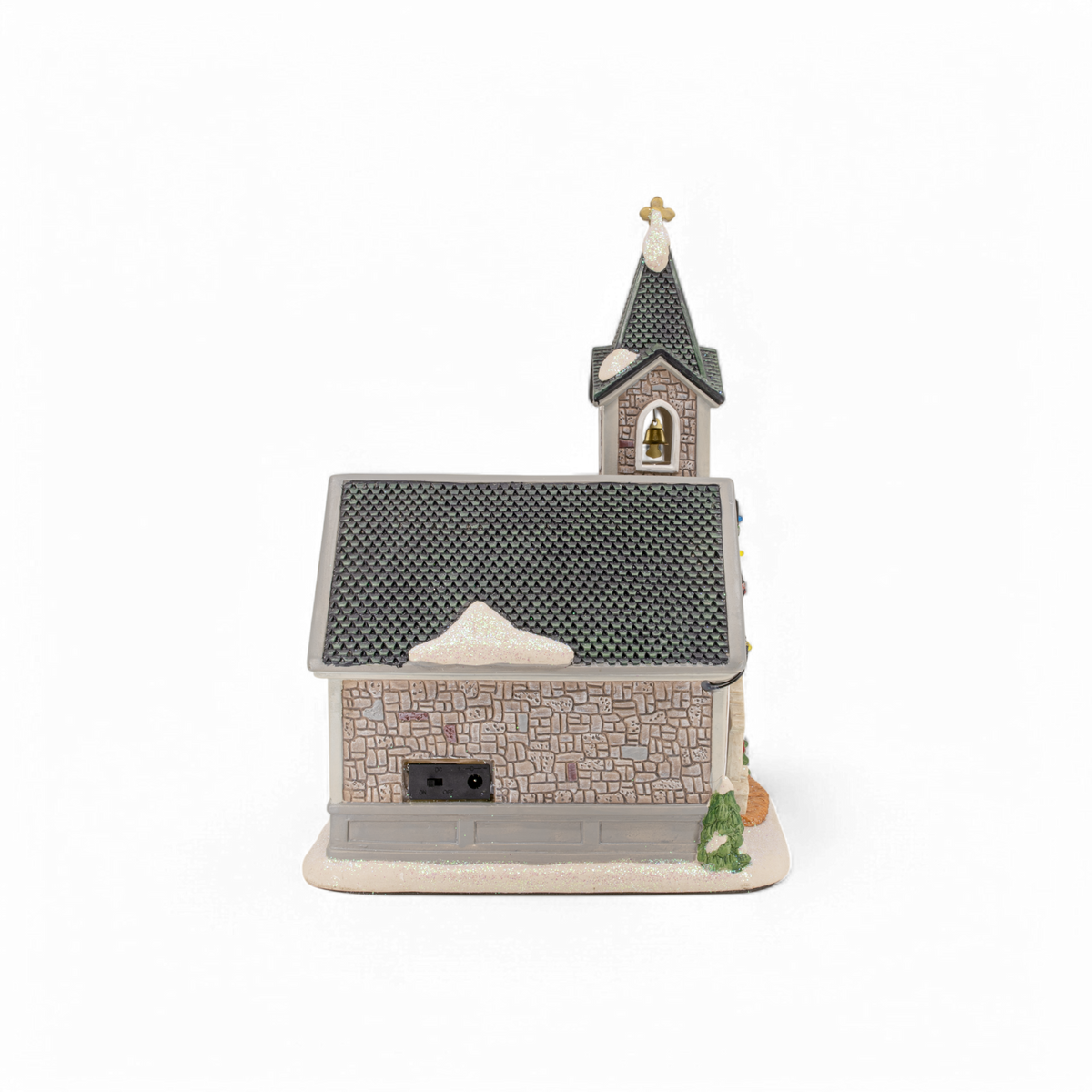 Corner Cathedral – Lighted Christmas Village Church