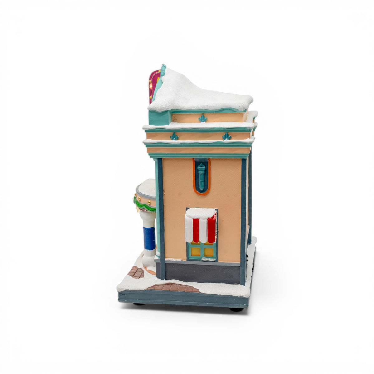 Dauber's Bingo Hall – Lighted Animated Christmas Village Piece