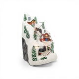 Ski Stopper Valley – Lighted Animated Christmas Village Piece