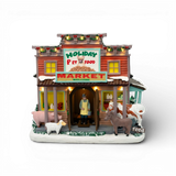 Holiday Pet Food – Lighted Musical Christmas Village Piece