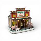 Holiday Pet Food – Lighted Musical Christmas Village Piece