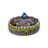 Monster Truck Jam – Lighted Animated Halloween Village Piece