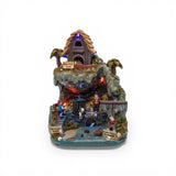 Jolly Roger's Retreat – Lighted Animated Halloween Village Piece