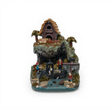 Jolly Roger's Retreat – Lighted Animated Halloween Village Piece