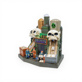 Bone Crusher Cement Factory – Lighted Animated Halloween Village Piece