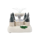 Light‑Up Fountain – LED Christmas Village Accessory