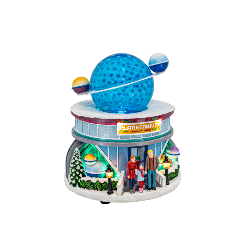 Planetarium Building – Animated Musical Christmas Village